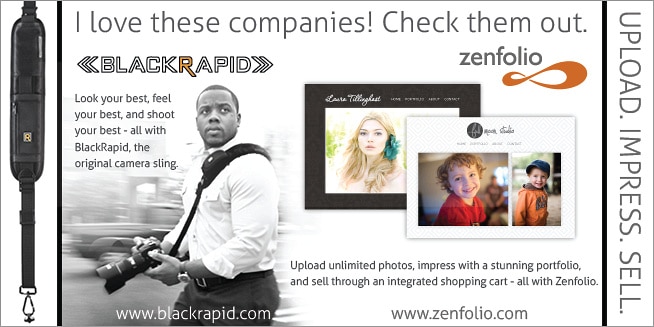 BlackRapid and Zenfolio info