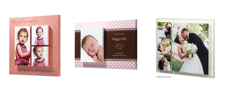 Floating image prints