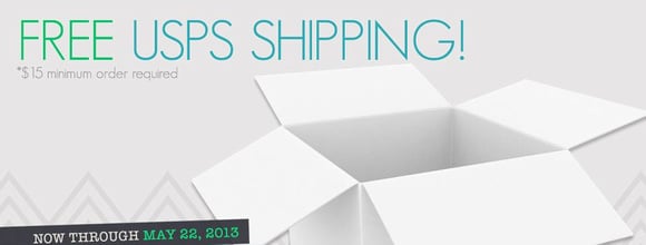 Free USPS Shipping