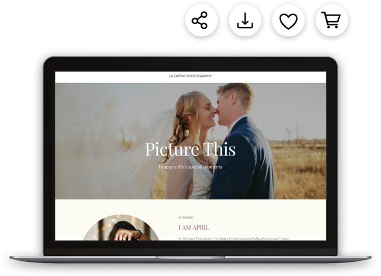picture this photography website theme