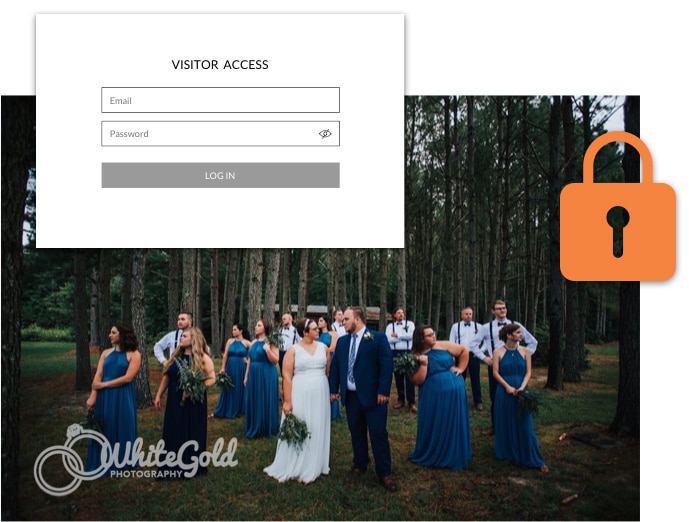 security for online photo galleries