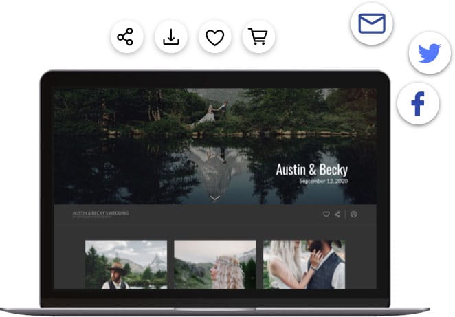 online photo gallery features
