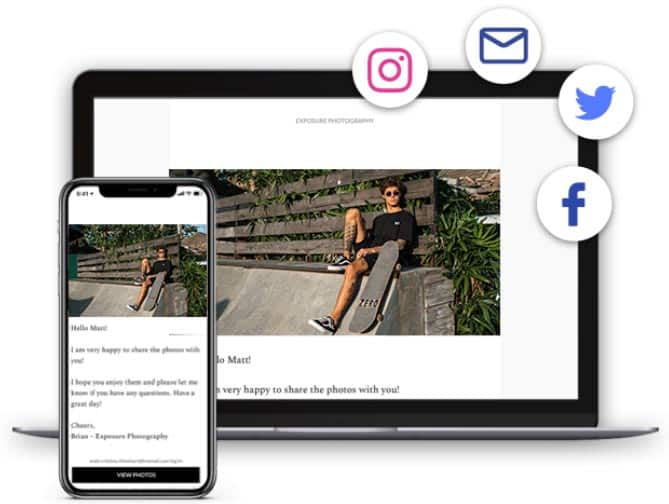 online photo gallery social media sharing