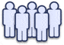 icon of five clients