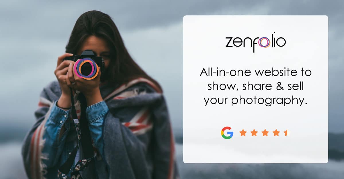 Zenfolio Photography Portfolio sites for Your Work