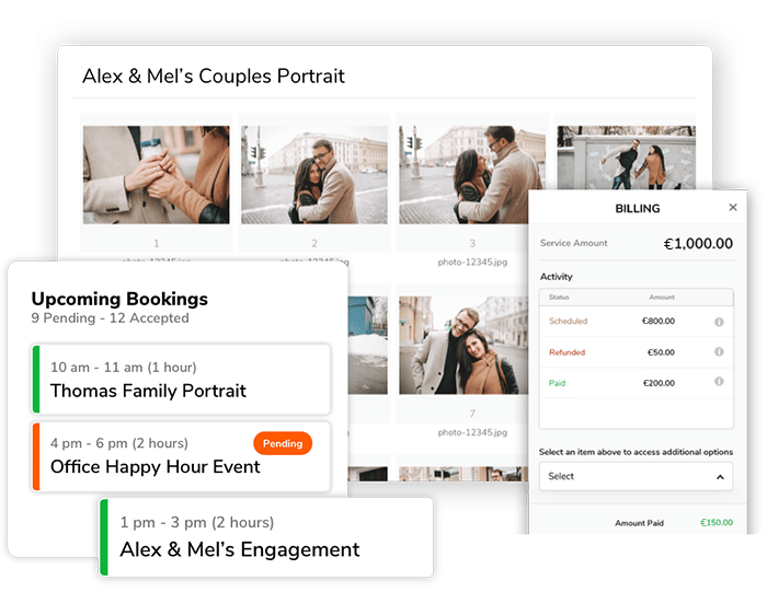 Automated workflows in Online Photography Portfolio