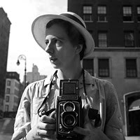 self portrait of street photographer Vivian Maier