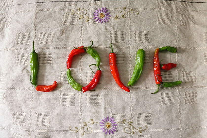 peppers spelling love