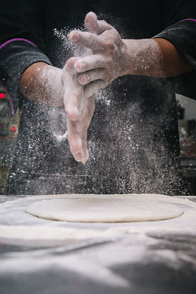 making dough