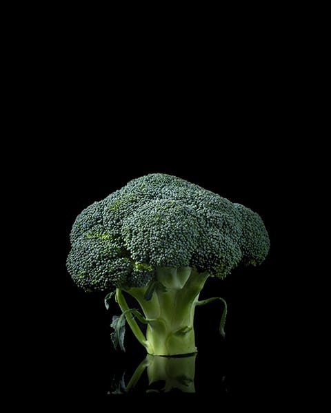still life broccoli
