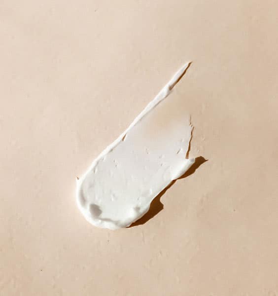 face cream on surface