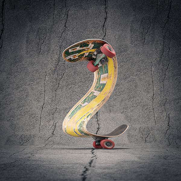 CGI skateboard