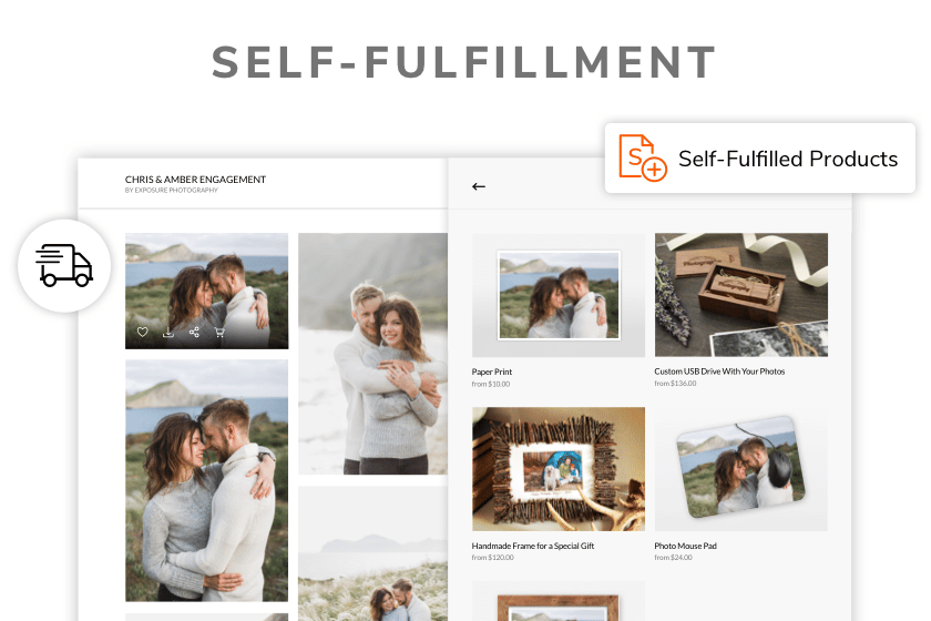 Zenfolio self-fulfilled products feature preview