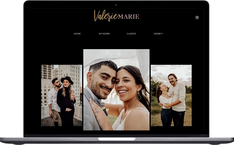 portrait photography portfolio website Valerie Lopez