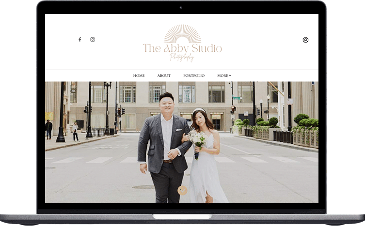 The Abby Studio Photoraphy portfolio website