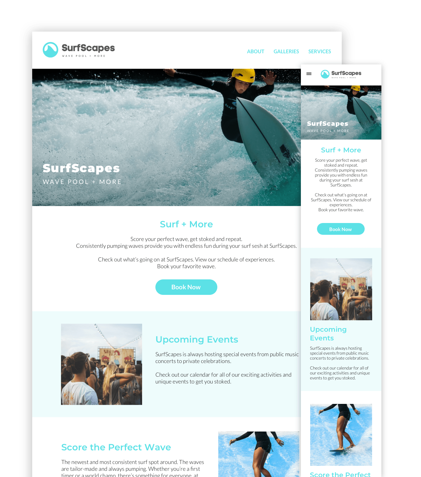 Boost Your Wave Pool Photography Business with Zenfolio