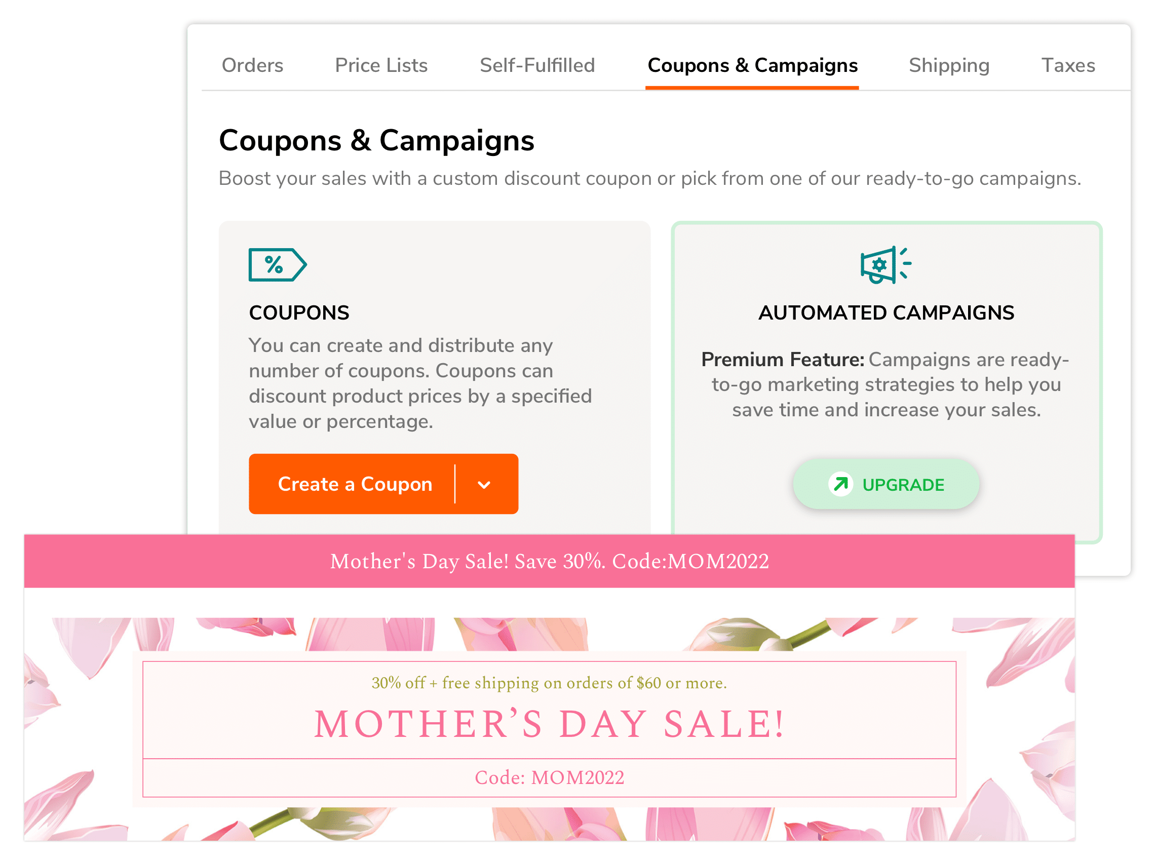 Mother’s Day Client Campaign 1140