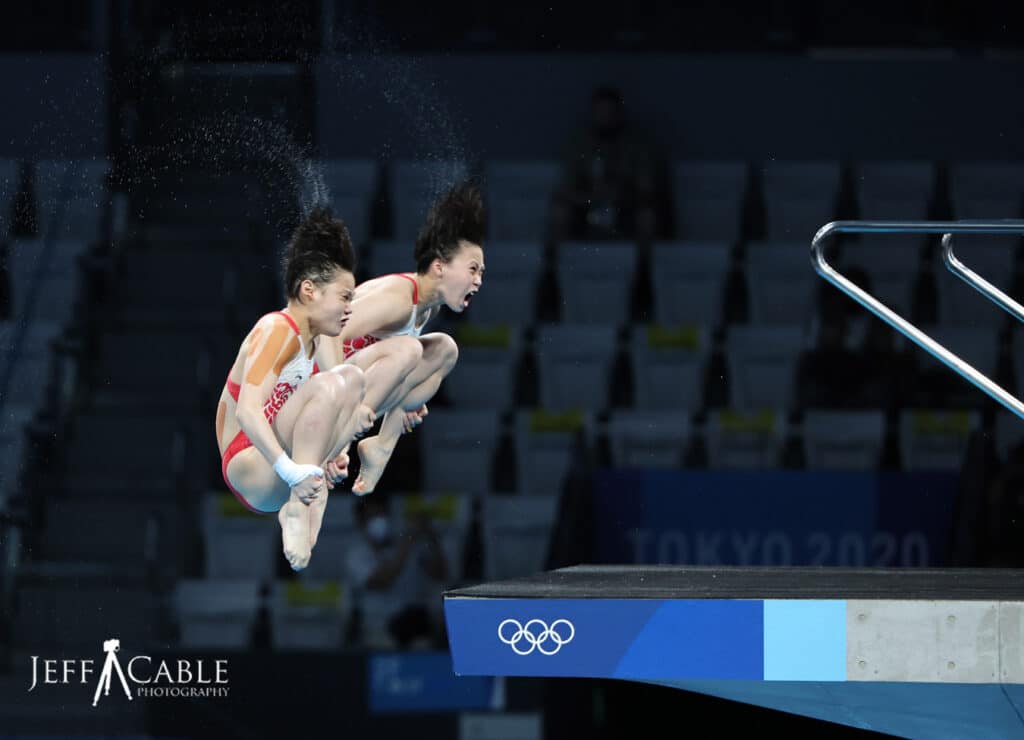 Womens Synchronized Diving Tokyo2020 0016 Jeff Cable Photography w