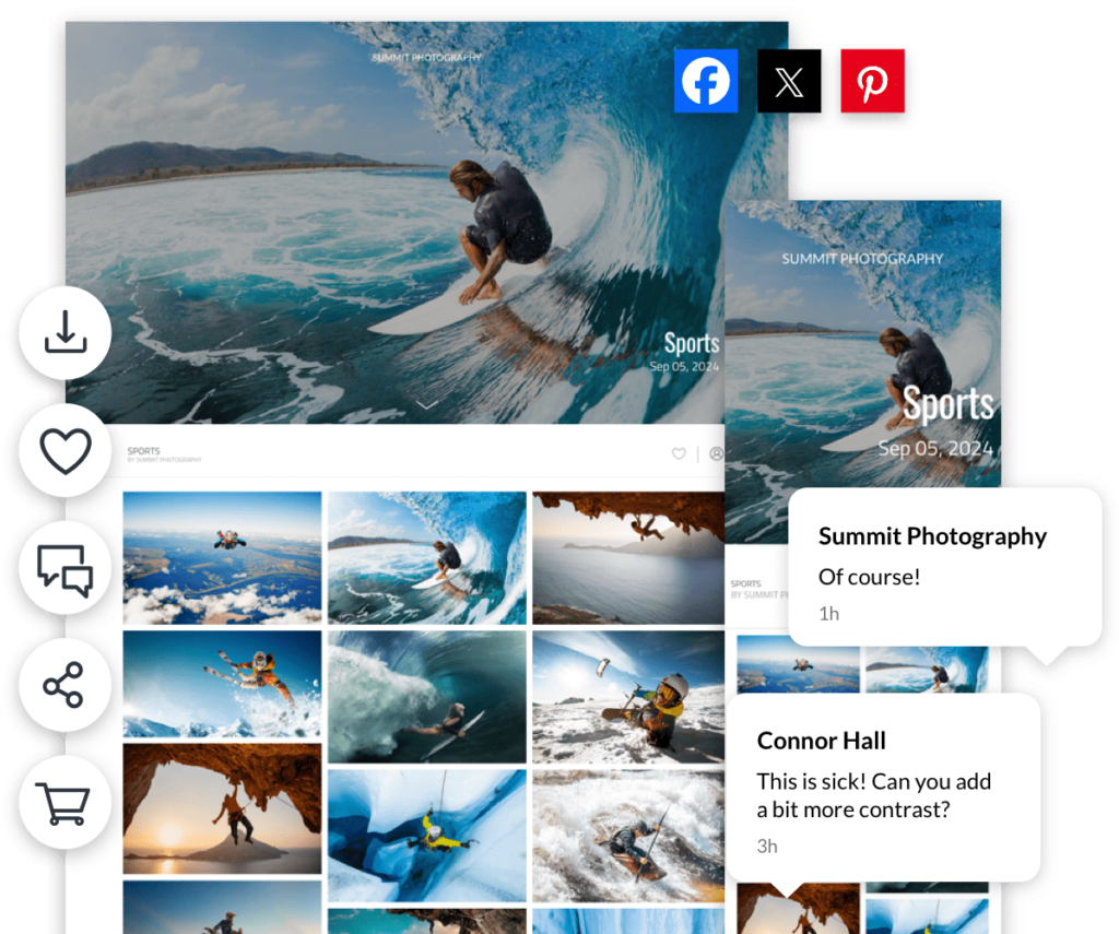 sports photography package of tools
