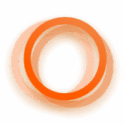 NextZen logo Rings Orange