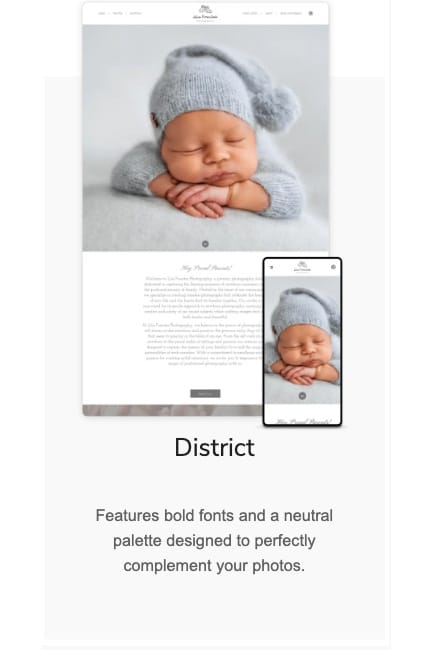 mobile template district