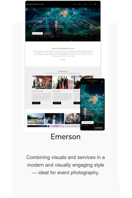 mobile template emerson