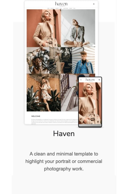 mobile template haven