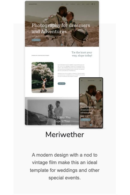 mobile template meriwether