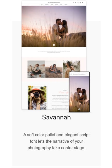 mobile template savannah