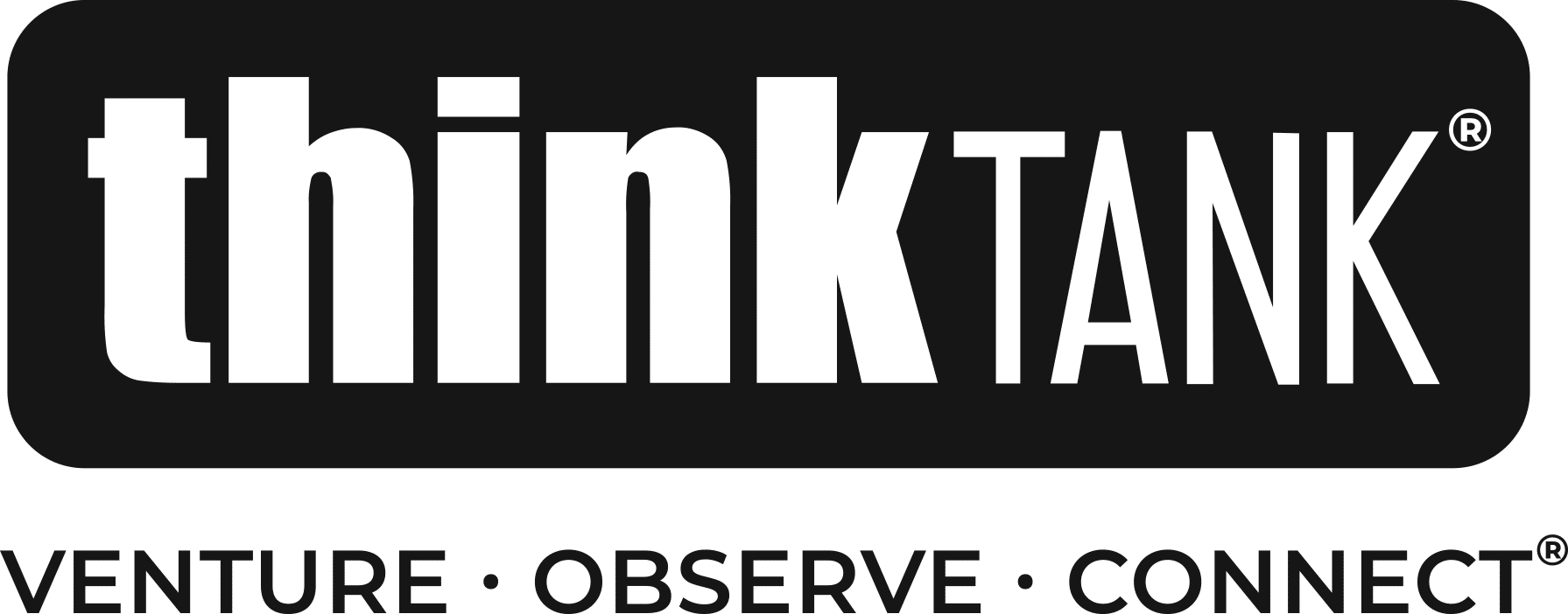ThinkTank Logo VOC BLACK stacked
