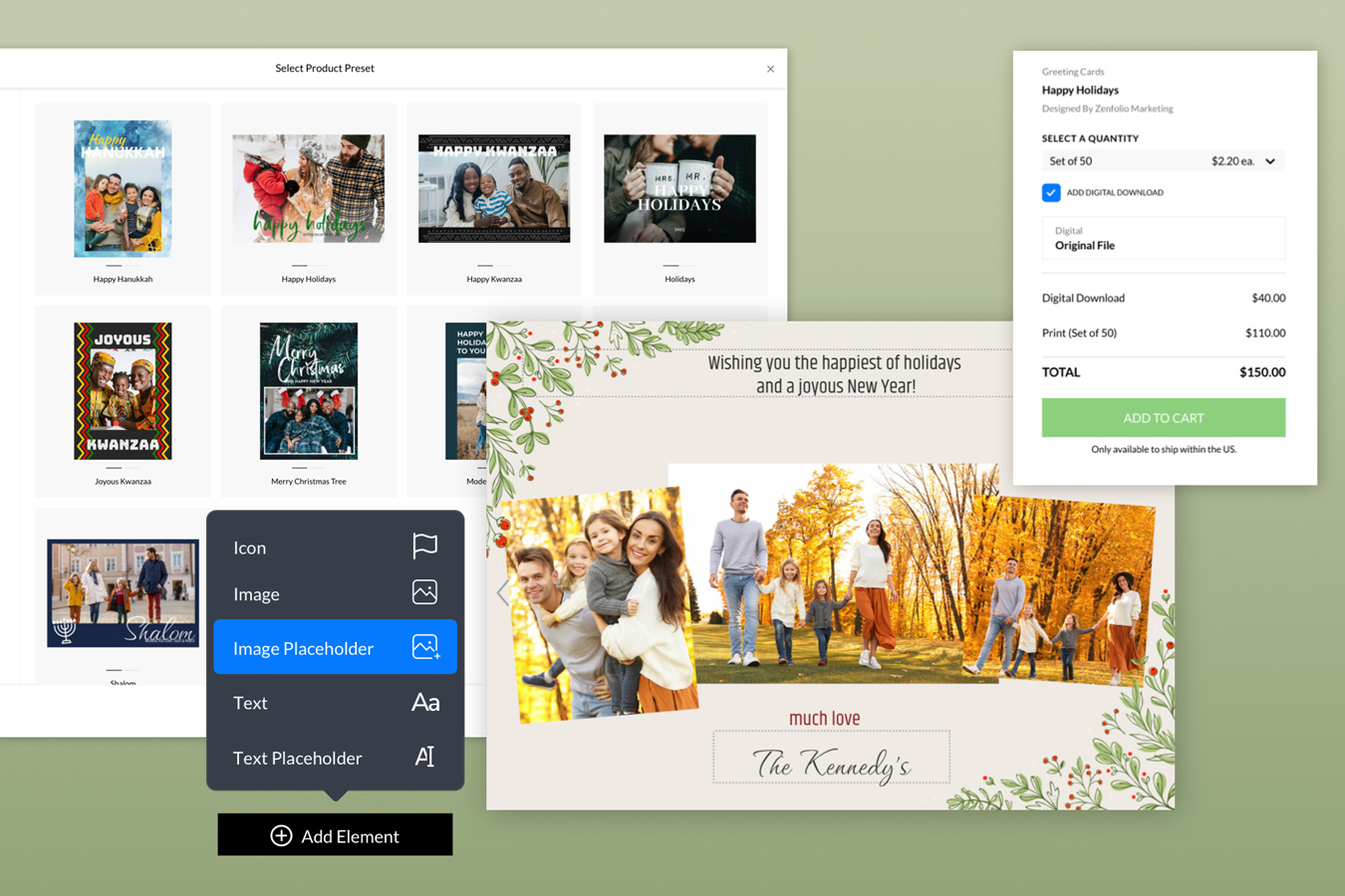 Prpduct Builder Preset templates Blog v2