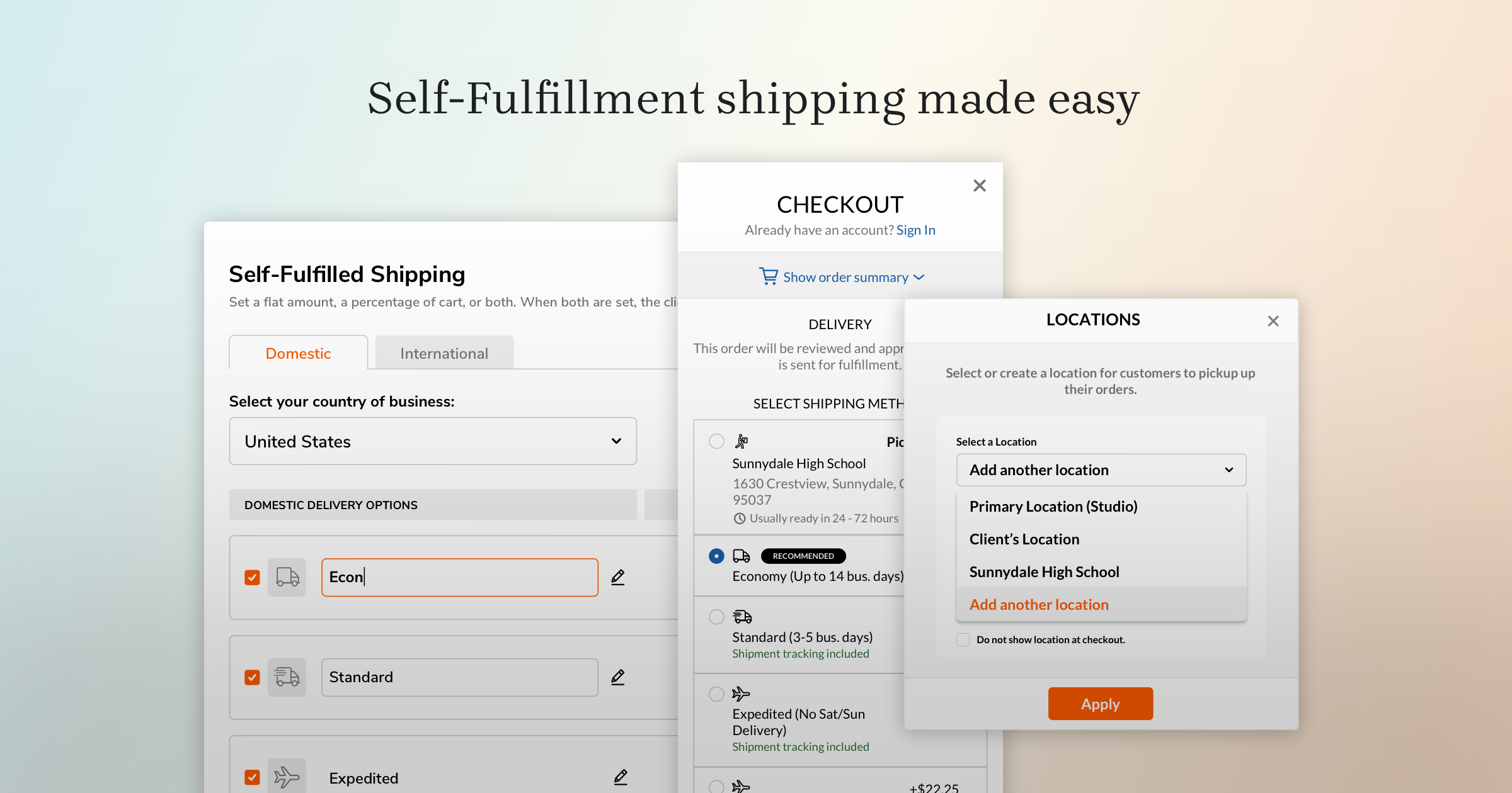 Zenfolio Release Notes Self Fulfilment Shipping