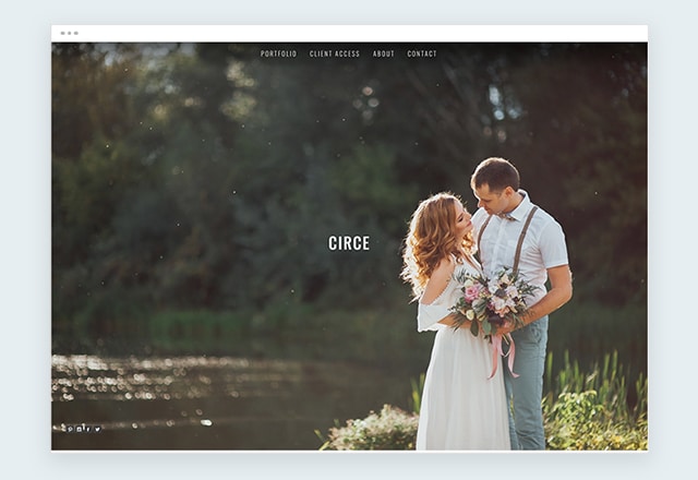 Circe Photography Website Template