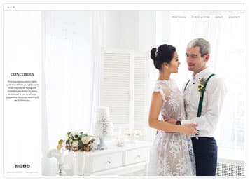 Concordia Photography website template